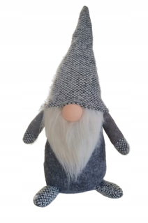 Vianočné šedé šedá šedá 48 cm
