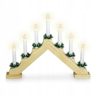 Advent firmller defekt adroade drevená dekorácia