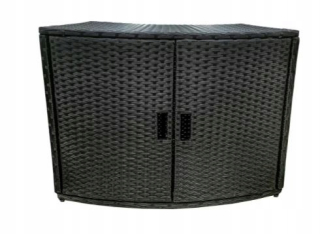 Záhradná vírivka - Kúpeľ zatvorená skrinka Jacuzzi 80x58x30cm Rattan