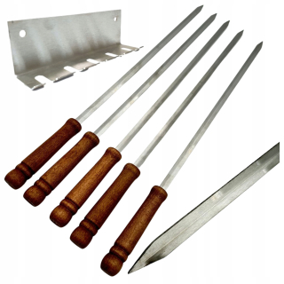 Vidlice na opekanie - Špíz Champagne Forks Szpikulce 5+vešiak