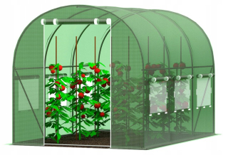Fóliovník - Greenhouse 2x3m Foliak 6M2 Garden Tunnel Zelenina