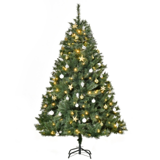 Umelý vianočný stromček 180 cm FIR 200 LED GREEN