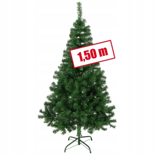 Umelý vianočný stromček + 150 cm zelený stojan