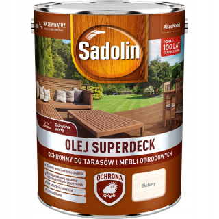 Laky, farby na záhradný nábytok - Sadolin Superdeck Wood pre drevené drevo 5l