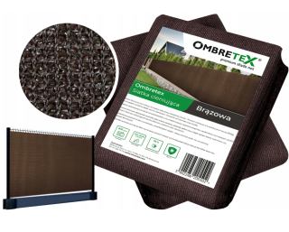 Pletivo, sieť - Odtieň Sieťovina Hnedý Poťah FENCE HNEDÝ FENCE 1,2x20m 95% 200g