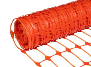 Pletivo, sieť - Konštrukčná sieť 1,2 m x 50 m PVC Orange