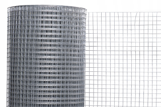 Pletivo, sieť - Zváraná chovná mriežka pozinkovaná 13x13x0,8 mm - 25 m