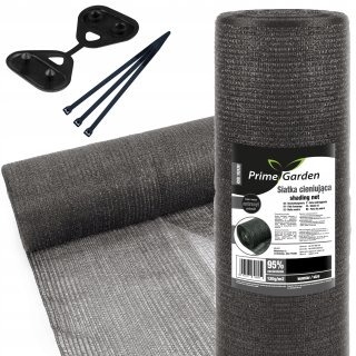 Pletivo, sieť - Occhronous Curtain Mesh 1,5 x 10 m 95 % antracit
