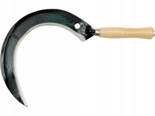 Záhradný sekáč - Kosáčikovi hladké flo 35832 Drevená rukoväť