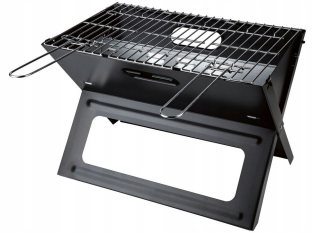 Gril na drevené uhlie - Zložená meister grilu zložená 28,5 x 44 cm