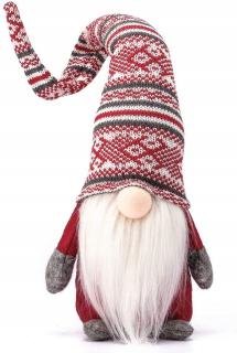 Skrzat Dwarf Vianočný darček Gnome Santa Claus XL