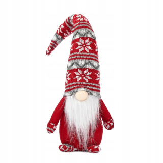 GNOME GNOME DWARF DECORÁCIA Vianoce 42 cm