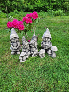Gnome papilary gnome 3D sadry záhrady trpaslíkov