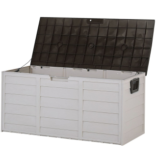 Záhradný box- Záhradná prevodovka 112 x 50 cm béžová s hnedou