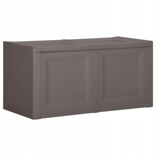 Záhradný box- Vankúš, šedá, 86x40x42 cm, 85 l