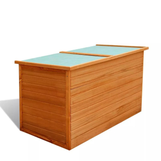 Záhradný box- Záhradná prevodovka 126x72x72cm Drevená Vidaxl