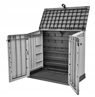 Záhradný box- Drevená záhradná krabica 65/40/48