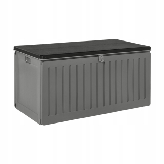 Záhradný úložný box - Záhradná prevodovka - Cygnus 270 litrov, tmavošedá