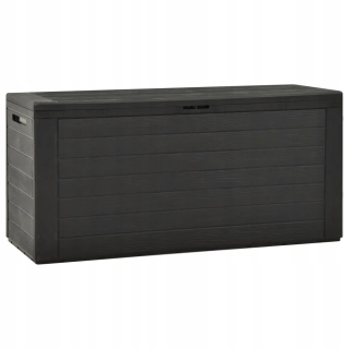 Záhradný box- Záhradný úložný box, antracit, 116 x 44 x 55 cm