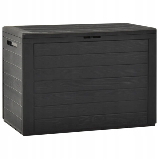 Záhradný box- Záhradný úložný box, antracit, 78 x 44 x 55 cm