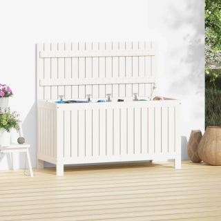Záhradný box- Záhradná prevodovka, biela, 115x49x60 cm, Lite