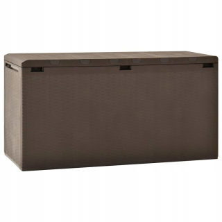 Záhradný box- Záhradná truhlica, hnedá, 114 x 47 x 60 cm Lumar