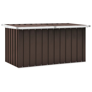 Záhradný box- Hnedá záhradná prevodovka 129x67x65cm Vidaxl