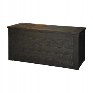 Záhradný box- Záhradná truhlica tmavohnedá 120 cm