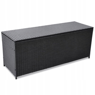 Záhradný box- Záhradná prevodovka, čierna, 150 x 50 x 60 cm,