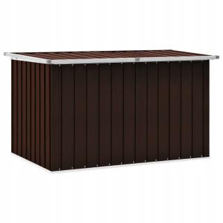 Záhradný box- Záhradný úložný box, hnedý, 149x