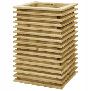 Záhradný box- Záhradný box drevený 1 l béžový