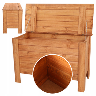 Záhradný úložný box - Záhradný box, borovicový box, box na hračky, sedačka, eko kontajner
