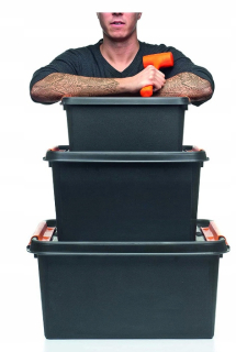 Záhradný box- NÁDOBA NA PIESOK/SOĽ 250L ŽLT