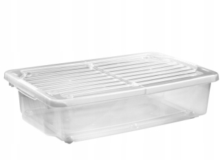 Záhradný box- Skontrolujte posteľ 50 l plochý. Klapkové kolesá