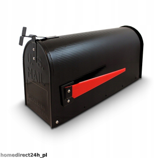 Poštová schránka - US Box pre American Mail (čierna)