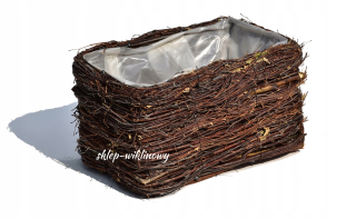 Kvety box s brezový plášťový kanál birch