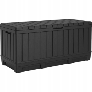 Záhradný box- Lumarko Metal Garden prevodovka 300 l tmavo -tvare