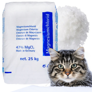 Cestná soľ - Cestná soľ MAGNESIUM CHLORIDE Technical 25KG - Bezpečná pre zvieratá
