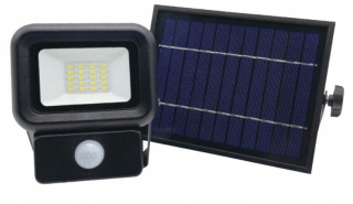 Záhradné halogény - Solárny Halogén studená biela 1400 lm 20 W