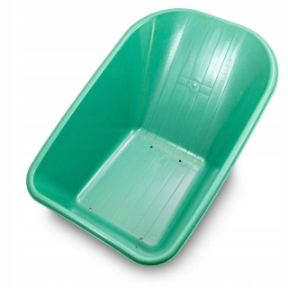 Záhradný vozík - Masívna miska na fúrik Plast PVC 100L 250kg D