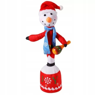 Spievanie kaktusu - Snowman - spieva a opakuje