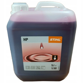Olej do kosačky - Olej stihl pre palivovú zmes 5 l červená