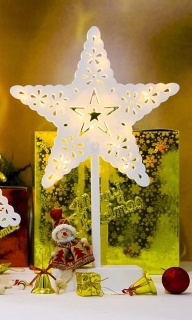 Stand Lamp vianočná dekorácia hviezda