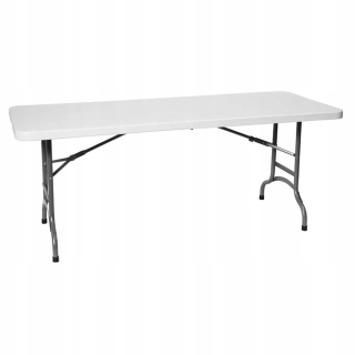 Záhradný stôl, stolík - Tabuľka Hendi, obdĺžnikový plast 183 x 75