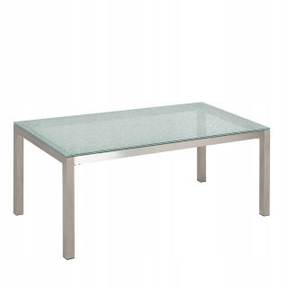 Záhradný stôl, stolík - Sklenený záhradný stôl 180 x 90 cm grosseto lumarko