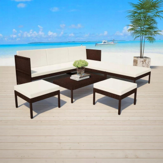 Queen 2in1 Garden Rattan Table 220 cm nábytok