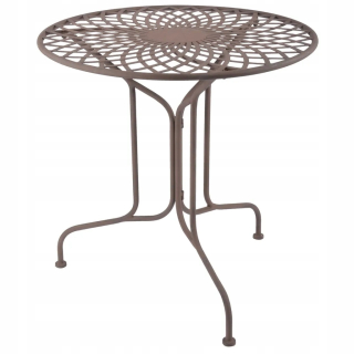 Záhradný stôl, stolík - Metal Table, starý anglický štýl, MF007