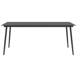 Záhradný stôl, stolík - Brown Garden Table, 75x40x37cm Rattan PE
