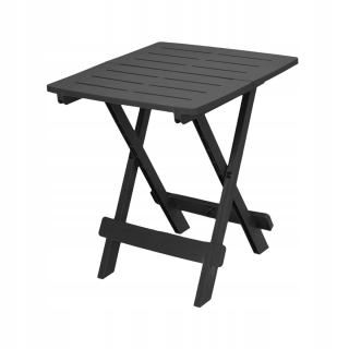 Záhradný stôl, stolík - Skladací stôl pre dechty kemping na balkón Tabuľka 70 cm