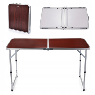 Balkonový, terasový stôl - Skladací stolík Camping Camping Tourist Meteor 120 x 60 cm